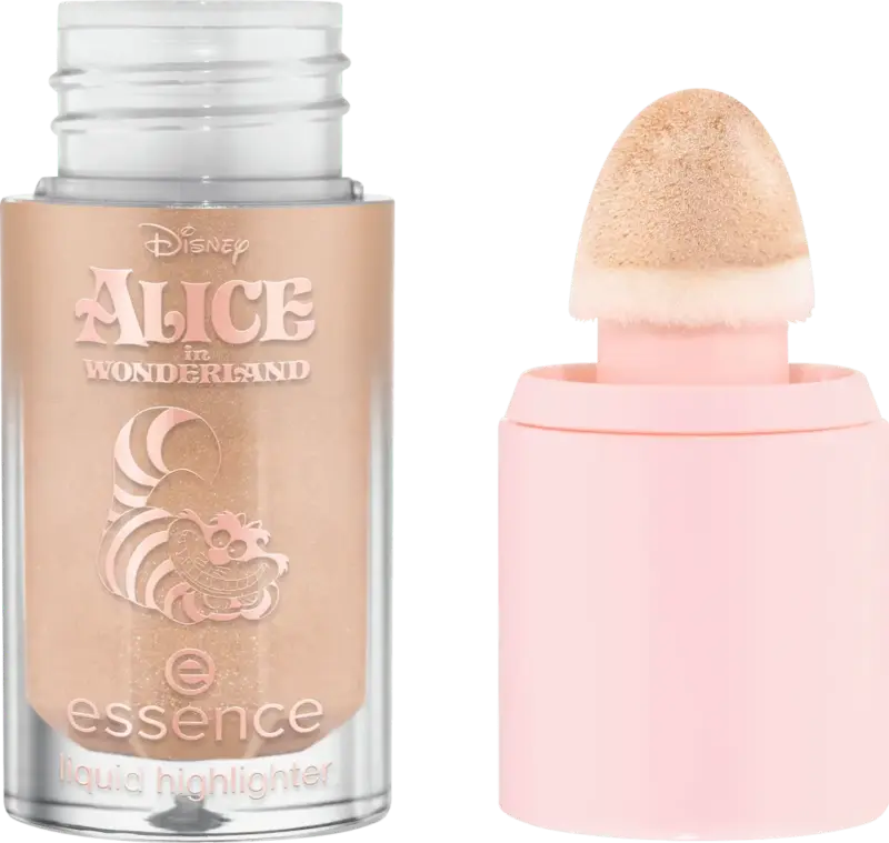 essence Highlighter Disney Alice In Wonderland Liquid 01 Grin & Glow