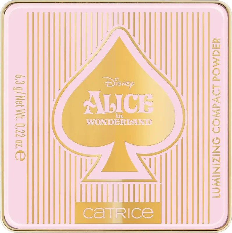 CATRICE Kompakt Puder Disney Alice In Wonderland Luminizing C01 Slightly Confused