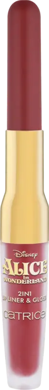 CATRICE Lipliner & Lipgloss Disney Alice in Wonderland 2in1 C02 Always Curious