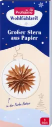 Profissimo Stern aus Papier, groß, kraft