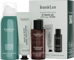 Jean&Len Geschenkset "Travel Set" Rosemary & Ginger 3tlg