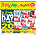 Supermercati Agora PROMOZIONE VALIDA DA VENERDI 17 OTTOBRE A LUNEDI 27 OTTOBRE 2025 SALVO ESAURIMENTO SCORTE - al 27.10.2025