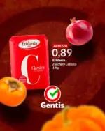 Gentis Al prezzo - al 17.10.2025