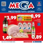 Supermercati Mega Prezzi bassi tutti i giorni - al 29.10.2025