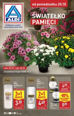 Pogląd oferty "Aldi - Światełko pamięci z ALDI" - ważna od 19.10.2025