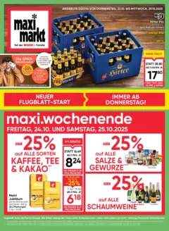 Maximarkt - Maximarkt: Flugblatt ab 22.10.2025 gültig
