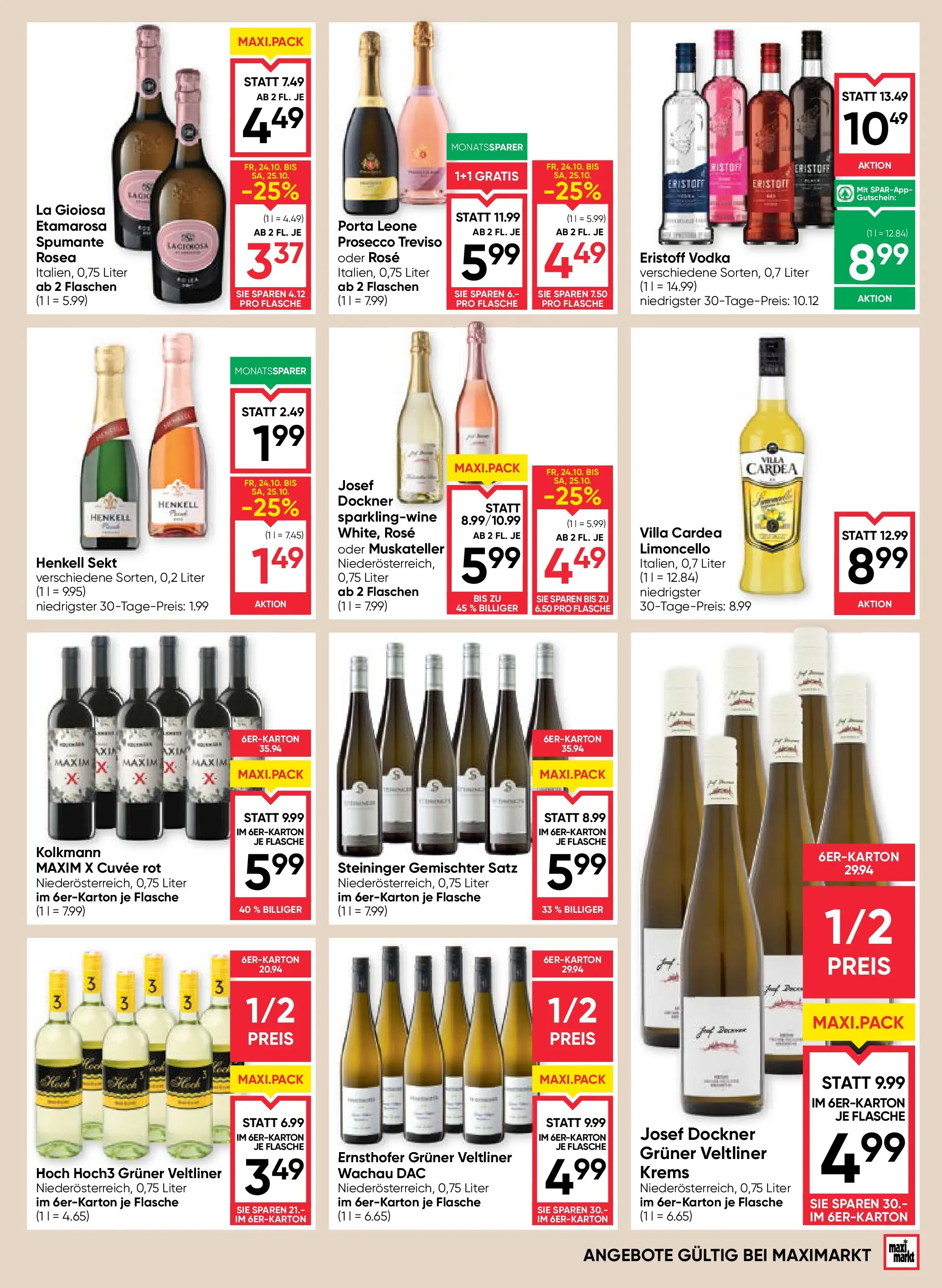 Maximarkt Vöcklabruck, Wels von 23.10.2025 - Aktuelle Angebote | Seite: 15