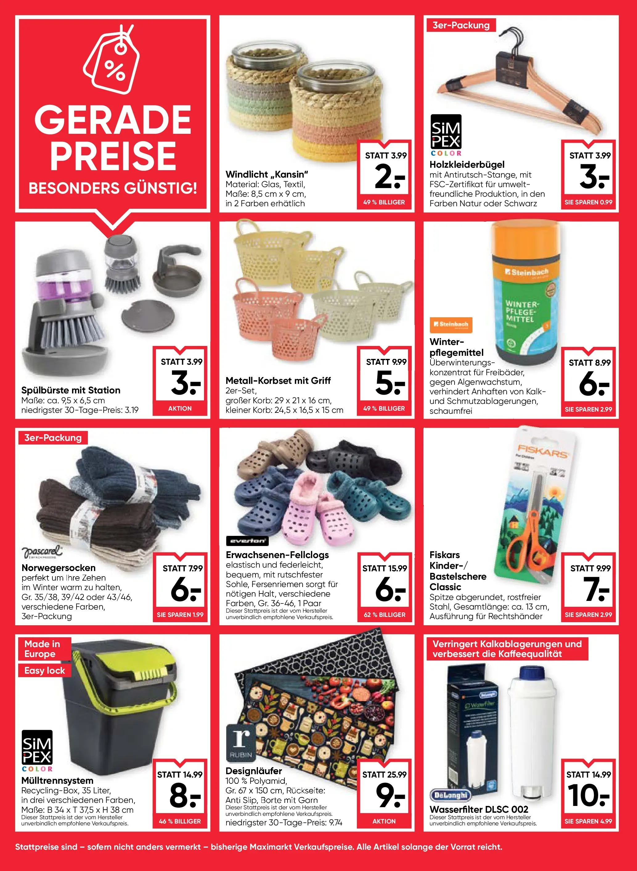 Maximarkt Vöcklabruck, Wels von 23.10.2025 - Aktuelle Angebote | Seite: 20 | Produkte: Korb