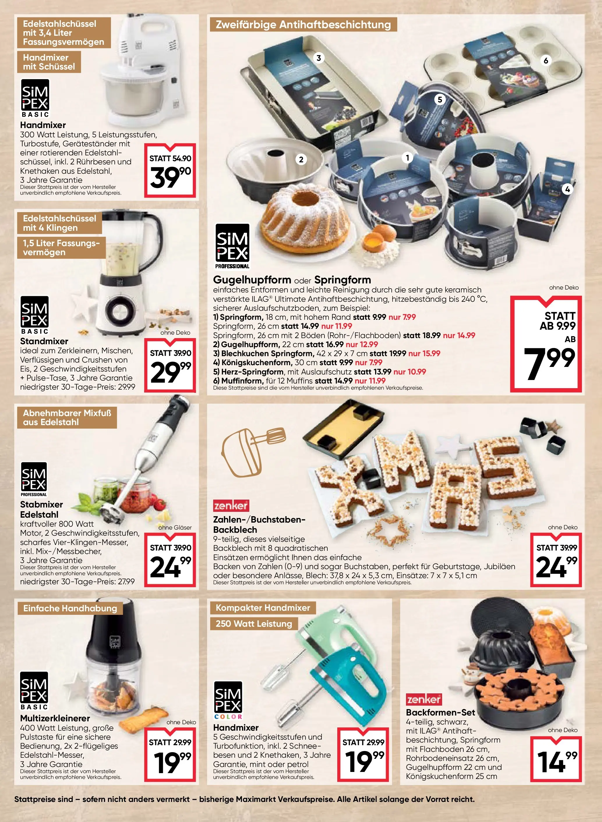 Maximarkt Backgenuss Vöcklabruck, Ried von 22.10.2025 - Aktuelle Angebote | Seite: 6 | Produkte: Rührbesen