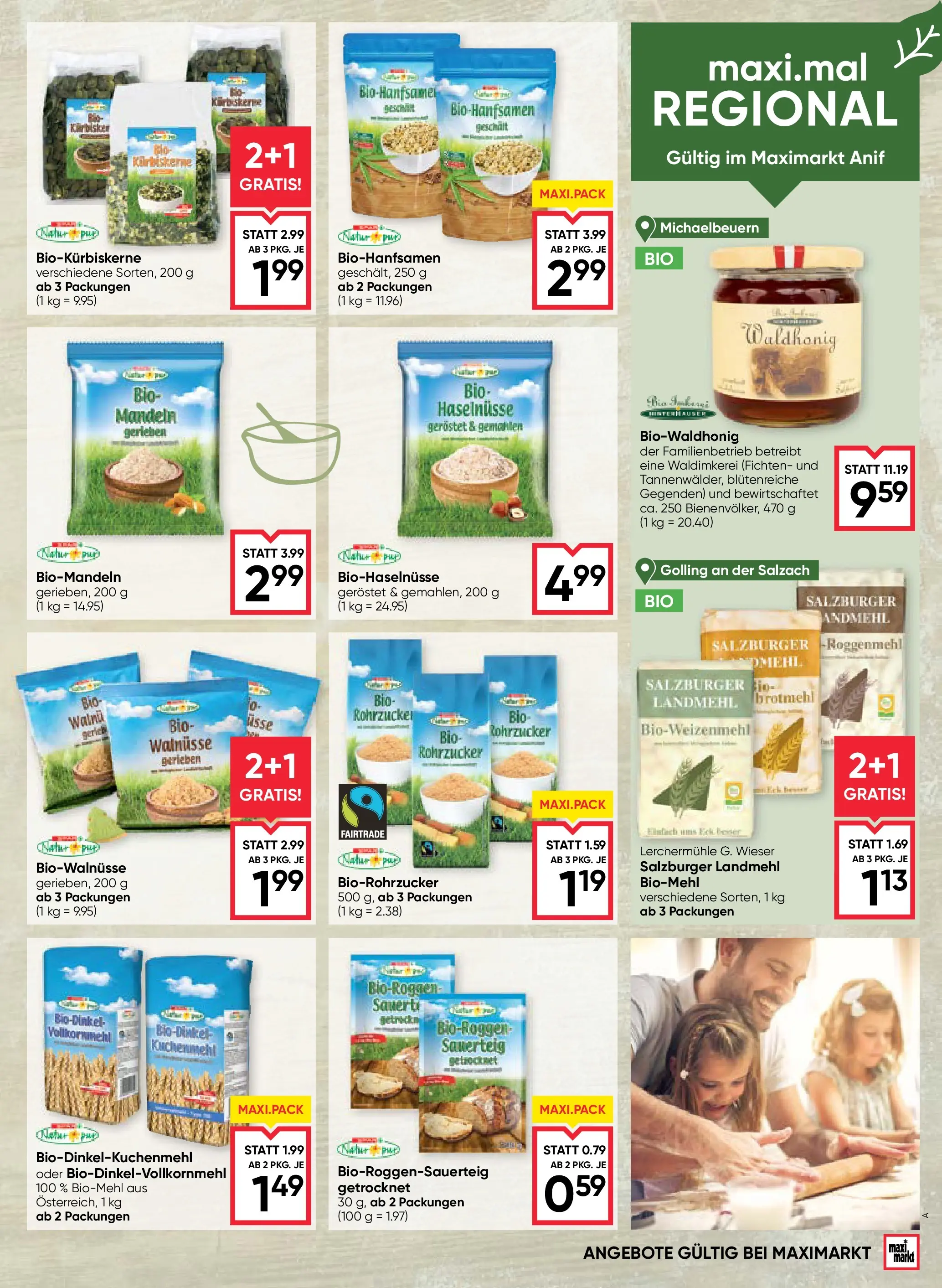 Maximarkt Backgenuss Anif von 22.10.2025 - Aktuelle Angebote | Seite: 11