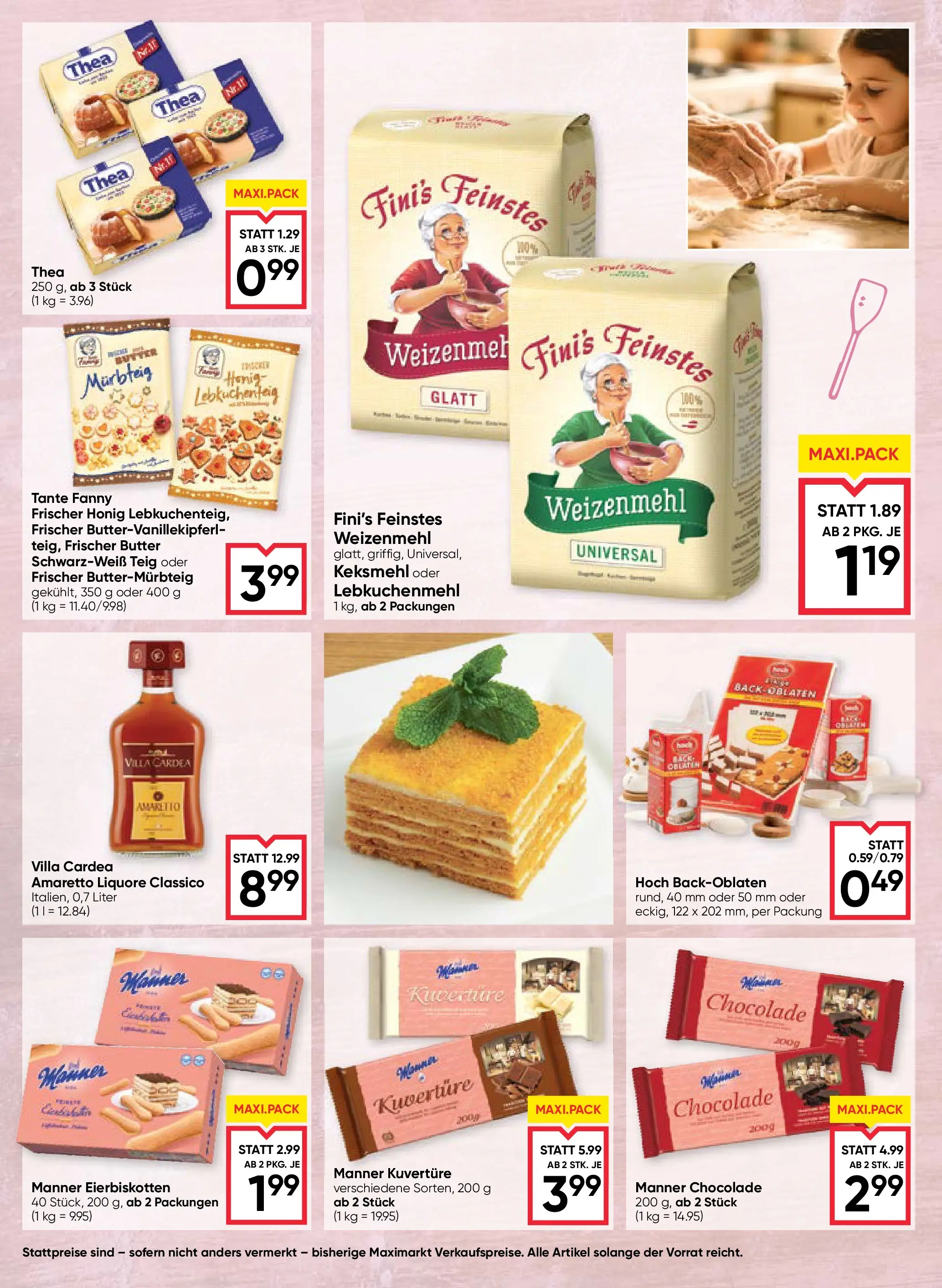 Maximarkt Backgenuss Vöcklabruck, Ried von 22.10.2025 - Aktuelle Angebote | Seite: 12 | Produkte: Butter