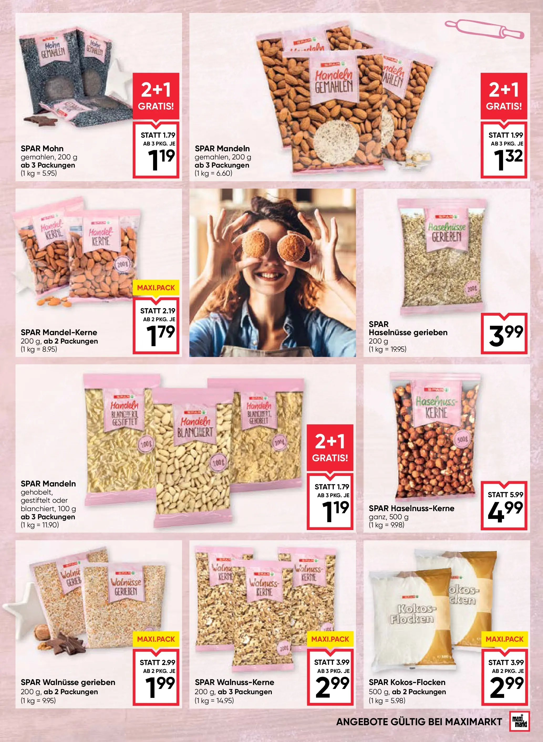 Maximarkt Backgenuss Vöcklabruck, Ried von 22.10.2025 - Aktuelle Angebote | Seite: 15 | Produkte: Flocken