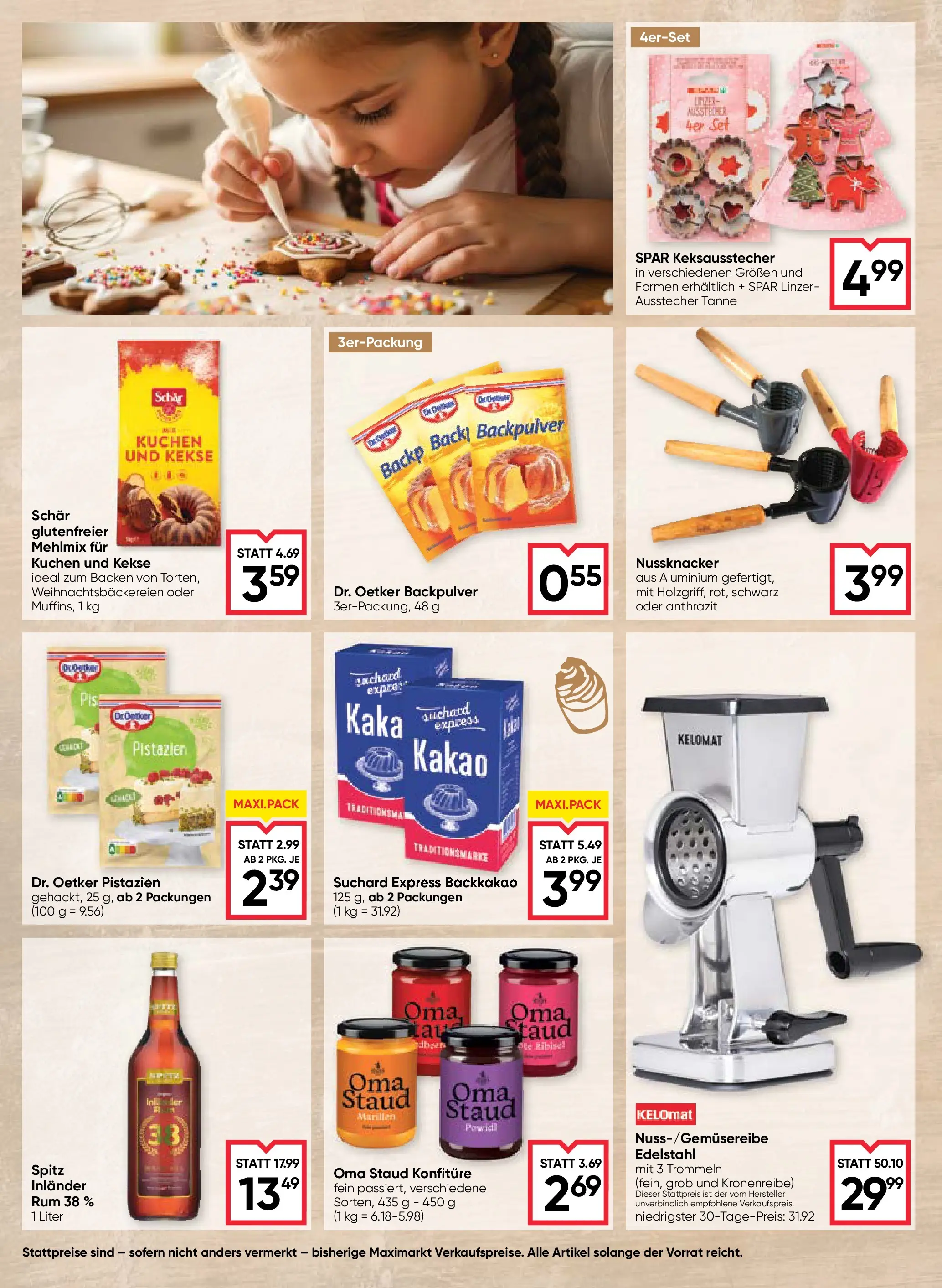 Maximarkt Backgenuss Vöcklabruck, Ried von 22.10.2025 - Aktuelle Angebote | Seite: 16 | Produkte: Kekse