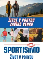 SPORTISIMO Život v pohybu začíná venku – do 12.11.2025
