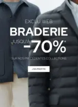 Jusqu'à -70% sur une sélection d'articles