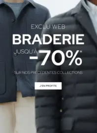 Jusqu'à -70% sur une sélection d'articles