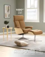 monsieur meuble En PROMOTION* ce mois-ci : le fauteuil Nordic Spirit Solveig 5500 SP W à 1 690 € au lieu de 2 185 €. - au 31.10.2025
