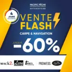 Pacific Pêche Jusqu'à -60% sur une sélection de grandes marques .Disponible en magasin et sur le web ! - au 20.10.2025