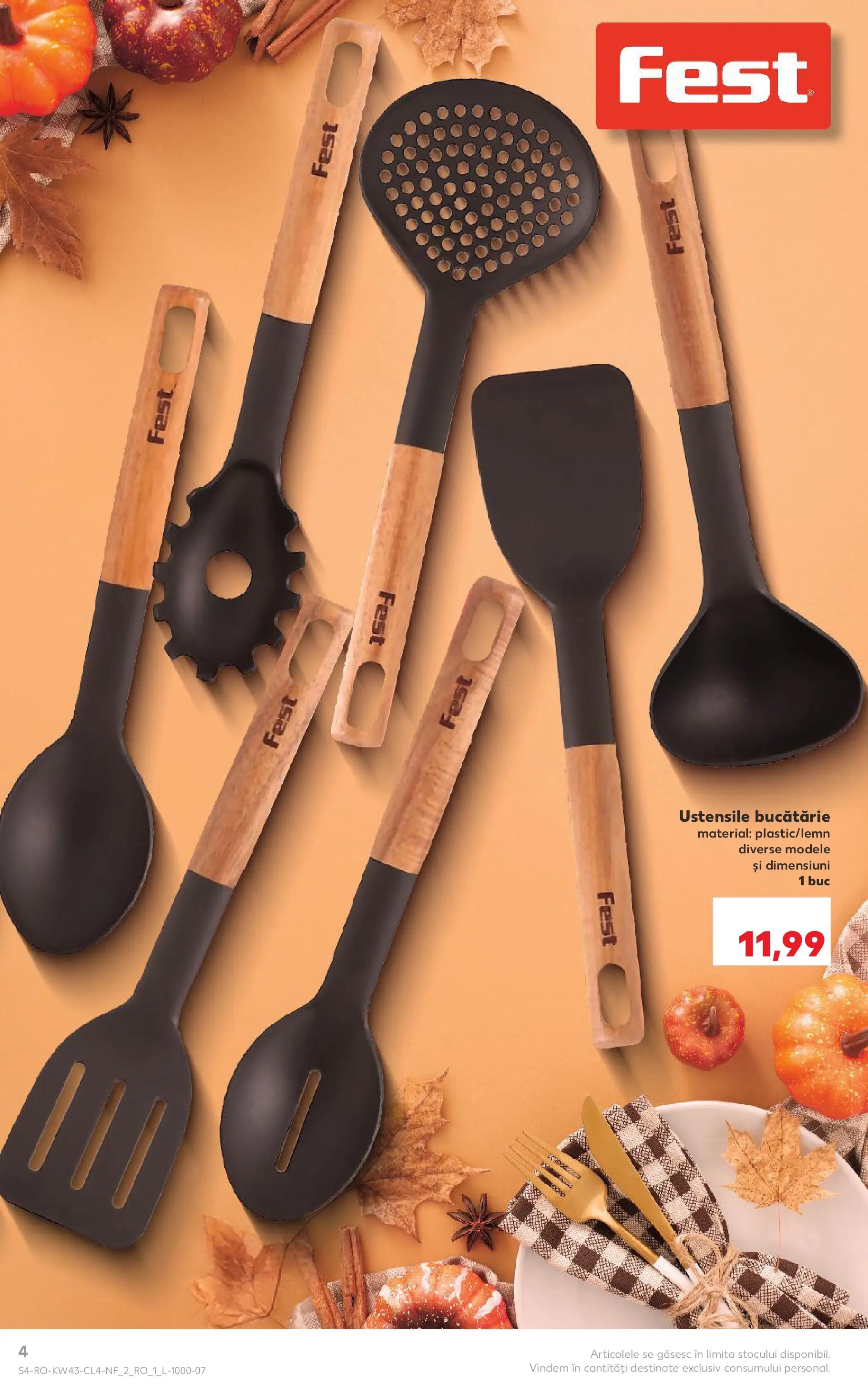 Catalog Kaufland - Domnesti 21.10.2025 - Revista si Oferta | Pagină: 4 | Produse: Bucătărie