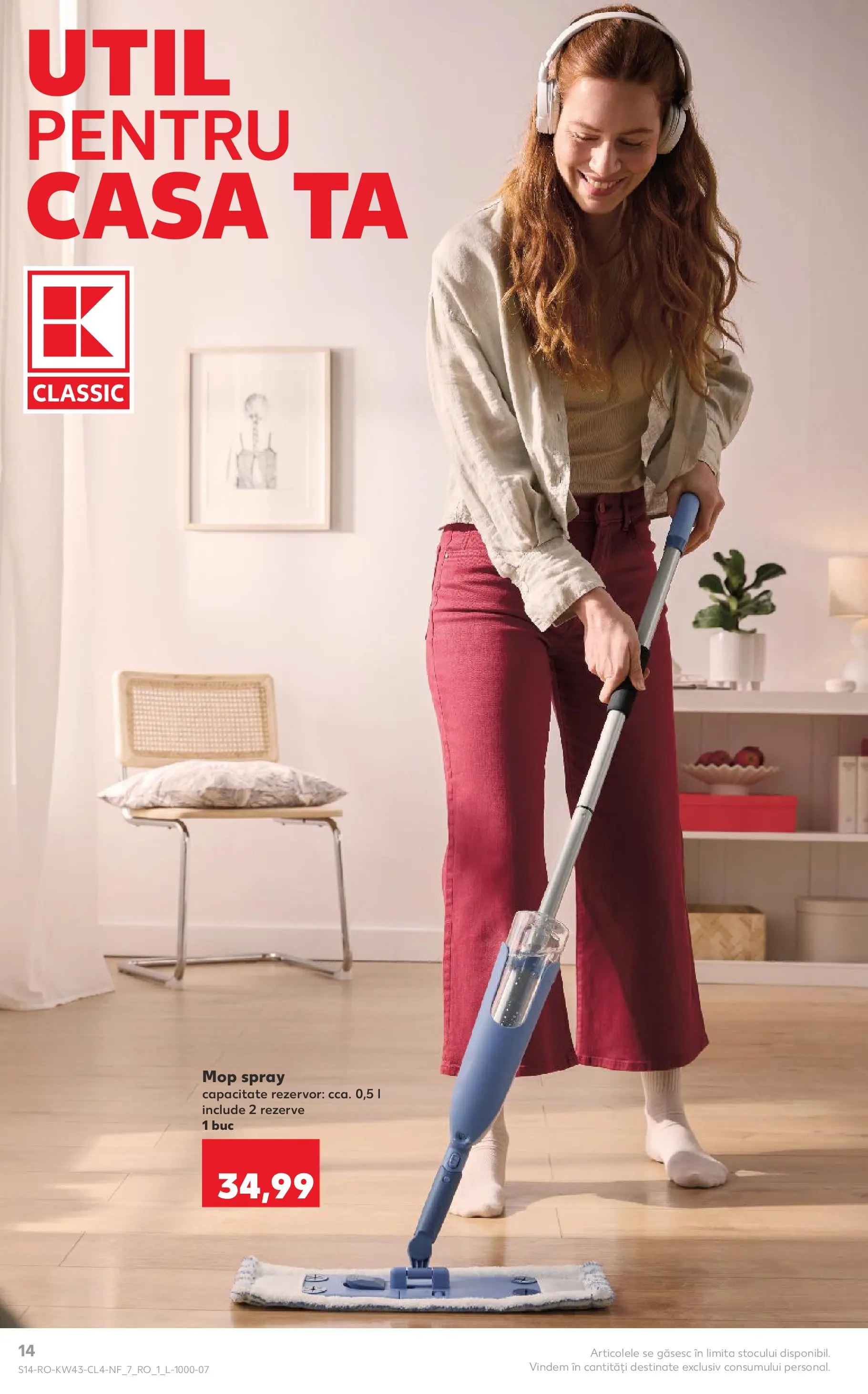 Catalog Kaufland - Domnesti 21.10.2025 - Revista si Oferta | Pagină: 14 | Produse: Mop