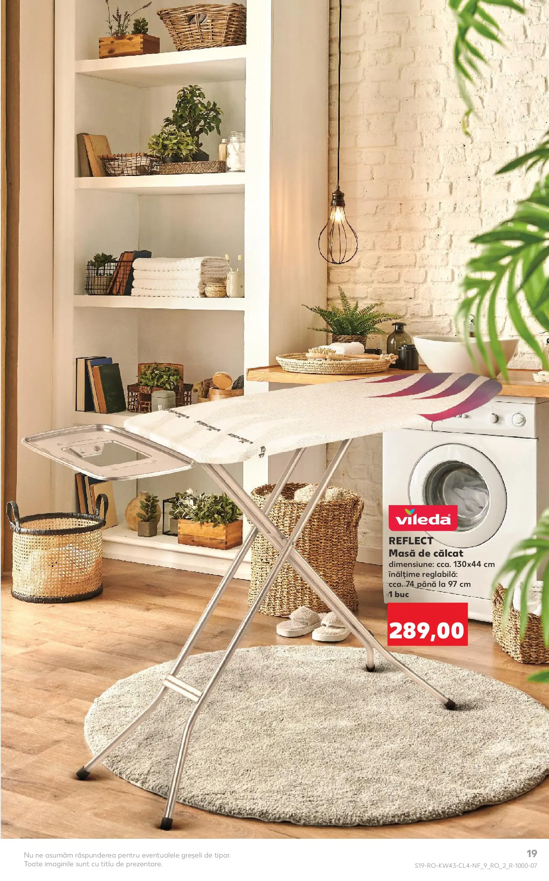 Catalog Kaufland - Domnesti 21.10.2025 - Revista si Oferta | Pagină: 19 | Produse: Masă, Masă de călcat