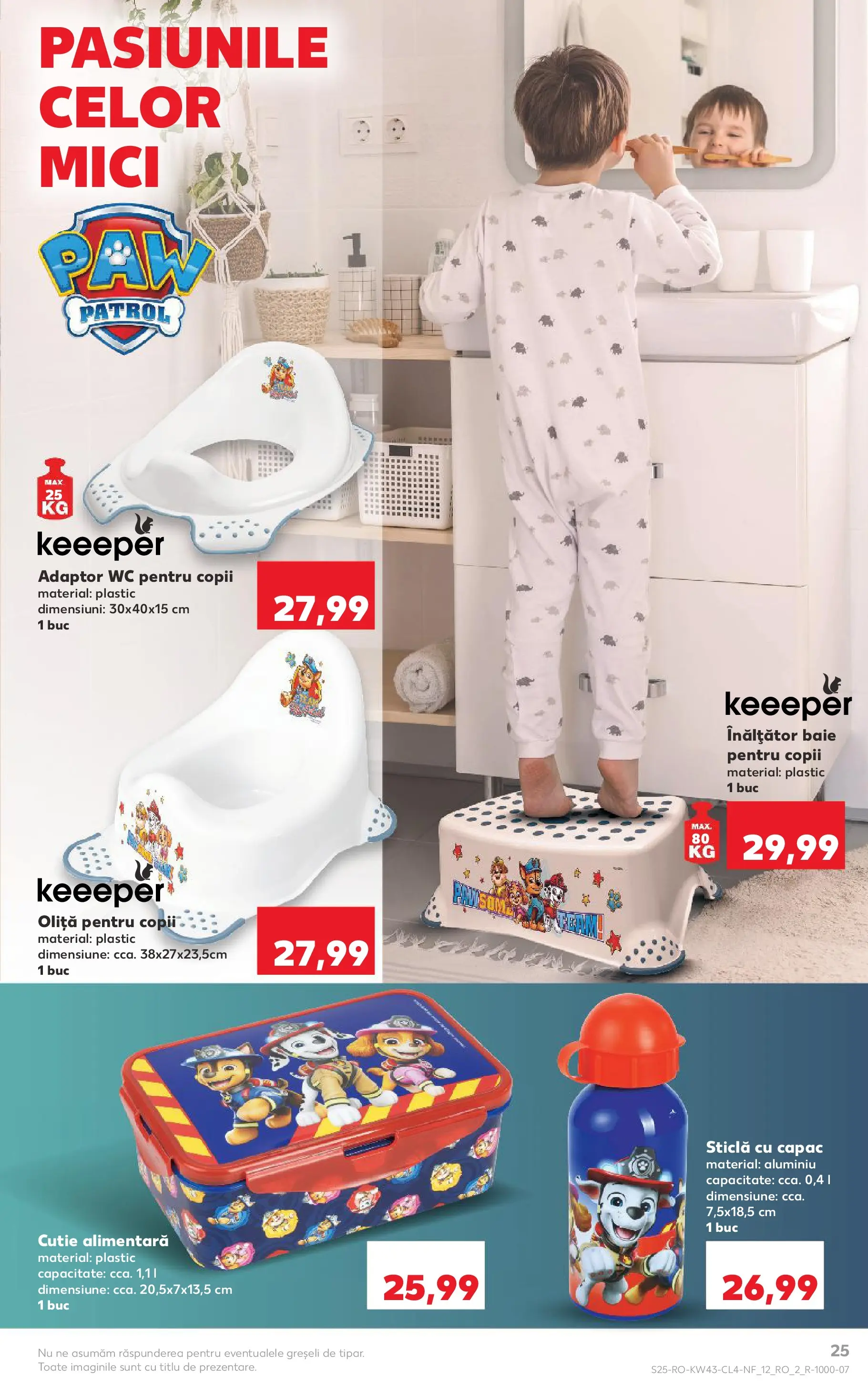 Catalog Kaufland - Domnesti 21.10.2025 - Revista si Oferta | Pagină: 25 | Produse: Adaptor, Cutie, Mici