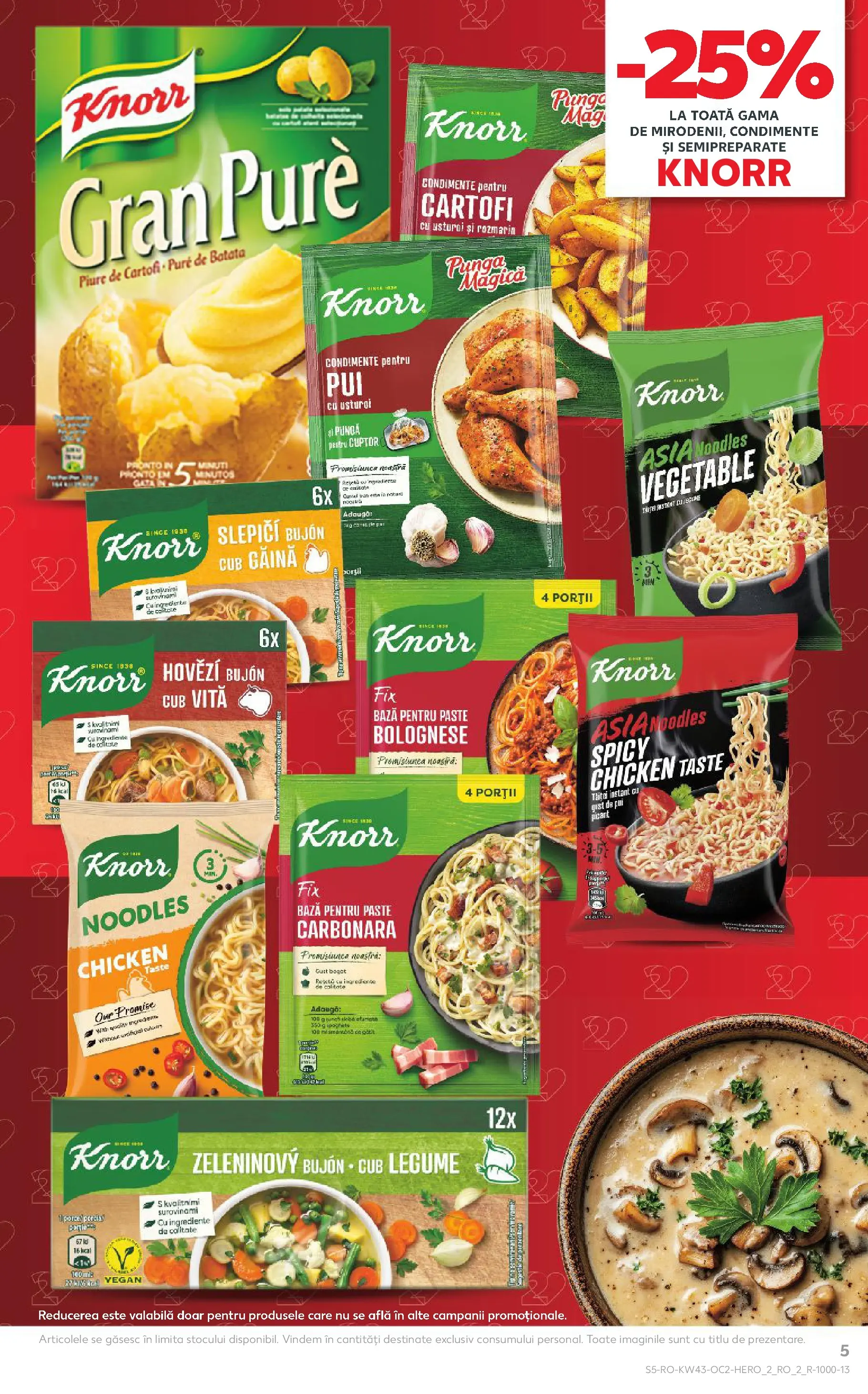 Catalog Kaufland - Pitești 21.10.2025 - Revista si Oferta | Pagină: 5 | Produse: Pungă, Condimente, Legume, Usturoi
