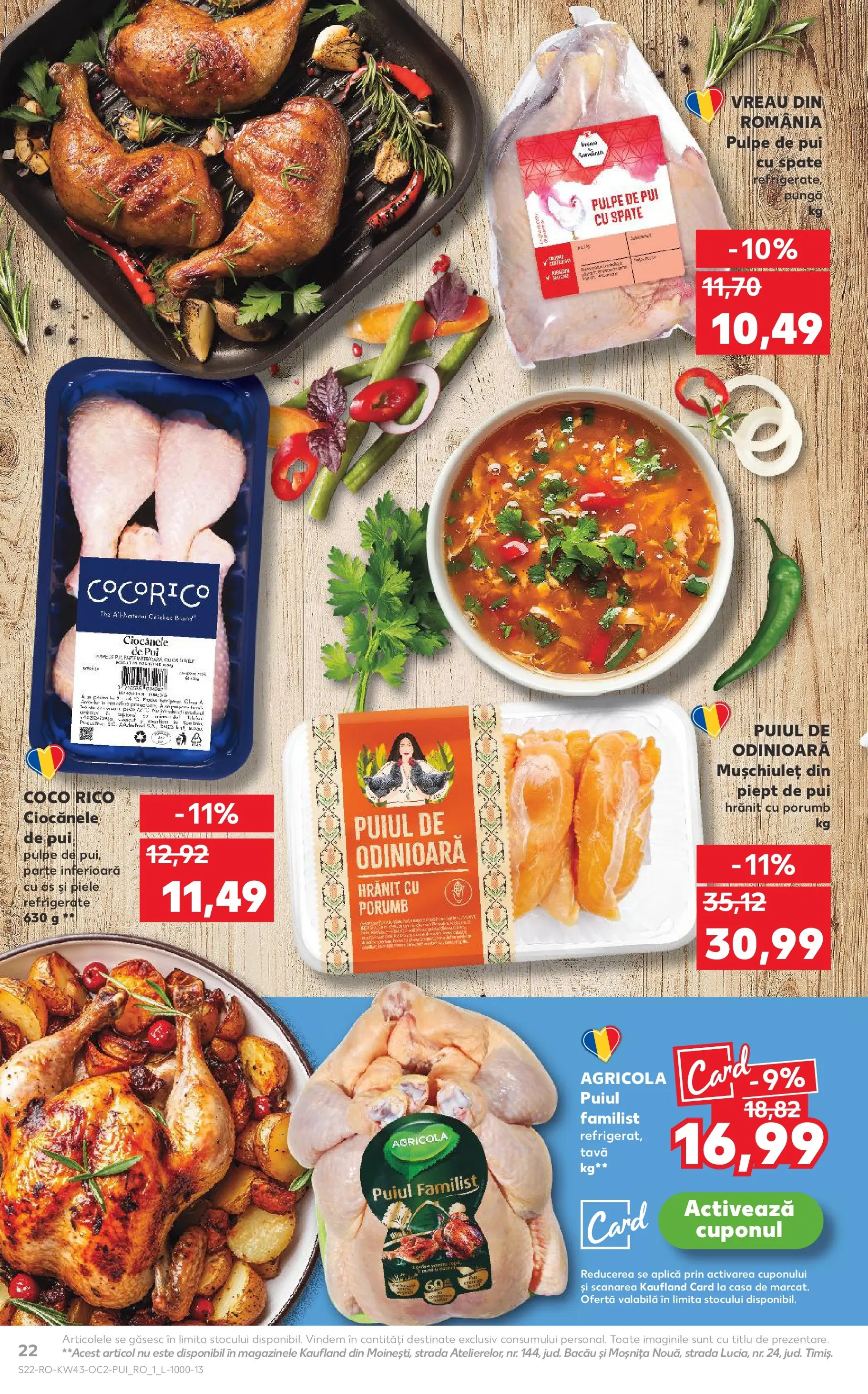 Catalog Kaufland - Pitești 21.10.2025 - Revista si Oferta | Pagină: 22 | Produse: Pungă, Hacıyatmaz Kedi Oyuncağı, Porumb