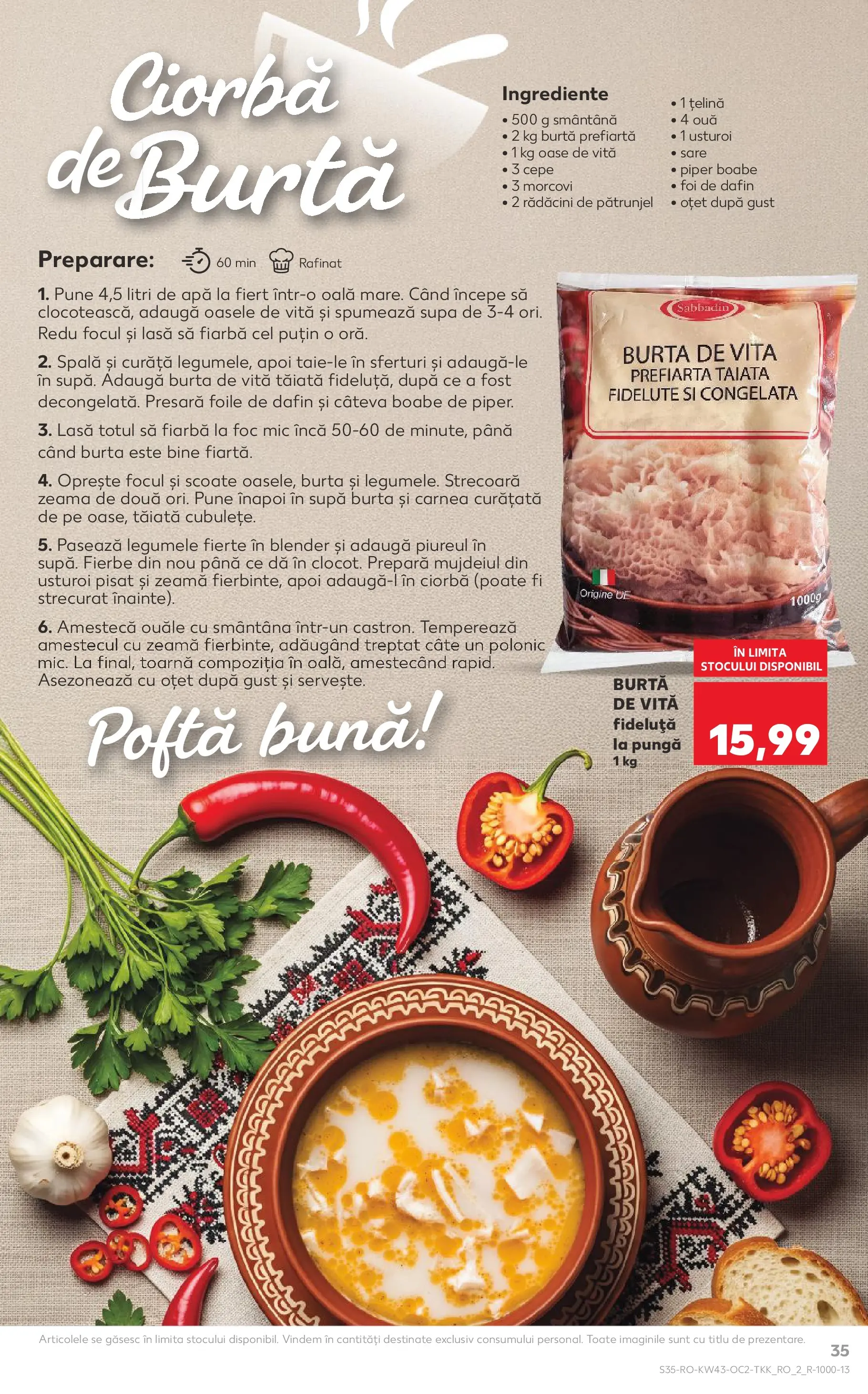 Catalog Kaufland - Pitești 21.10.2025 - Revista si Oferta | Pagină: 35 | Produse: Pungă, Oală, Morcovi, Piper
