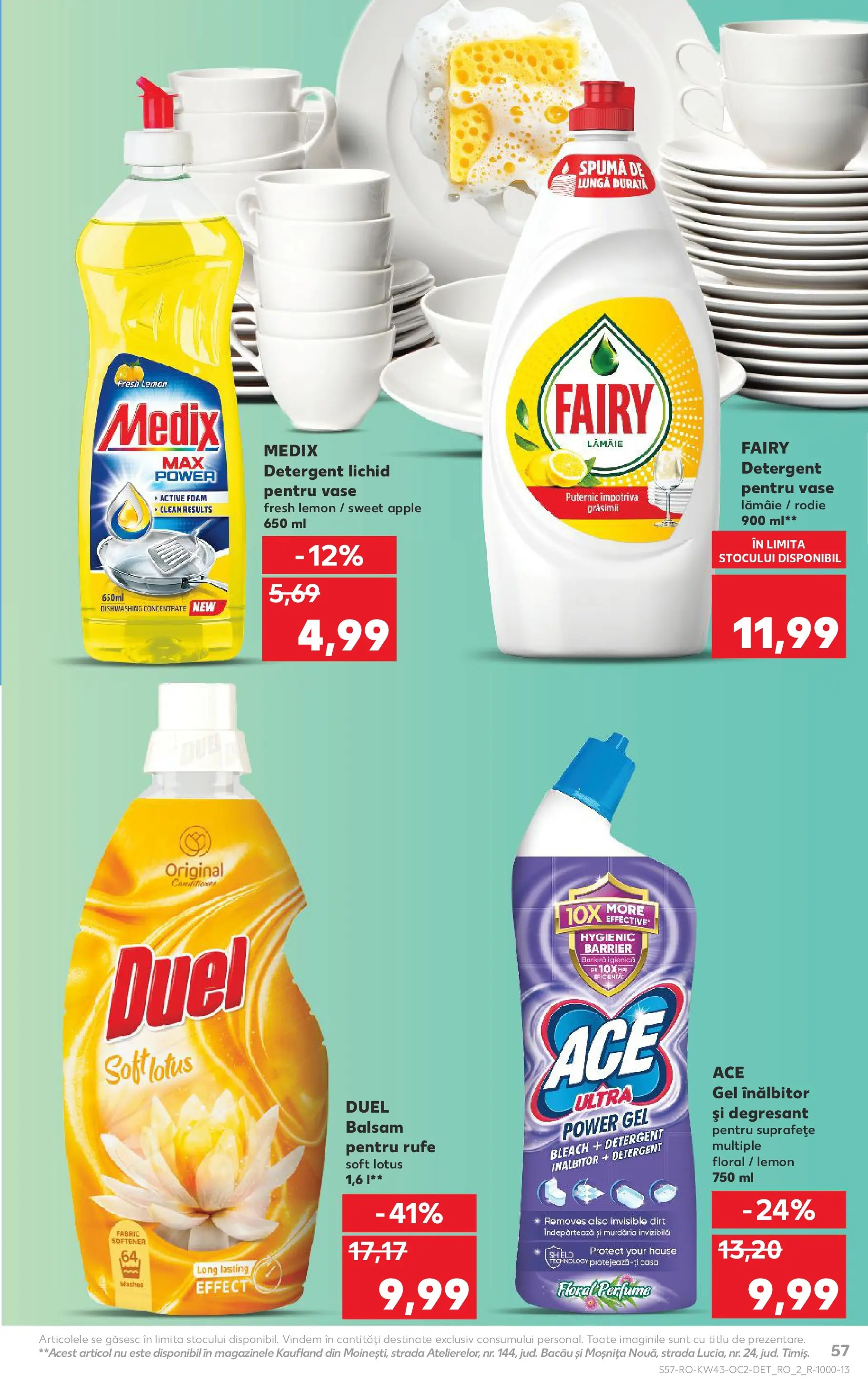 Catalog Kaufland - Pitești 21.10.2025 - Revista si Oferta | Pagină: 57 | Produse: Balsam, Apple, Yorgan, Lămâie