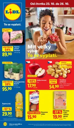 Náhled letáku Lidl - Lidl leták do 26.10.2025 od 22.10.2025