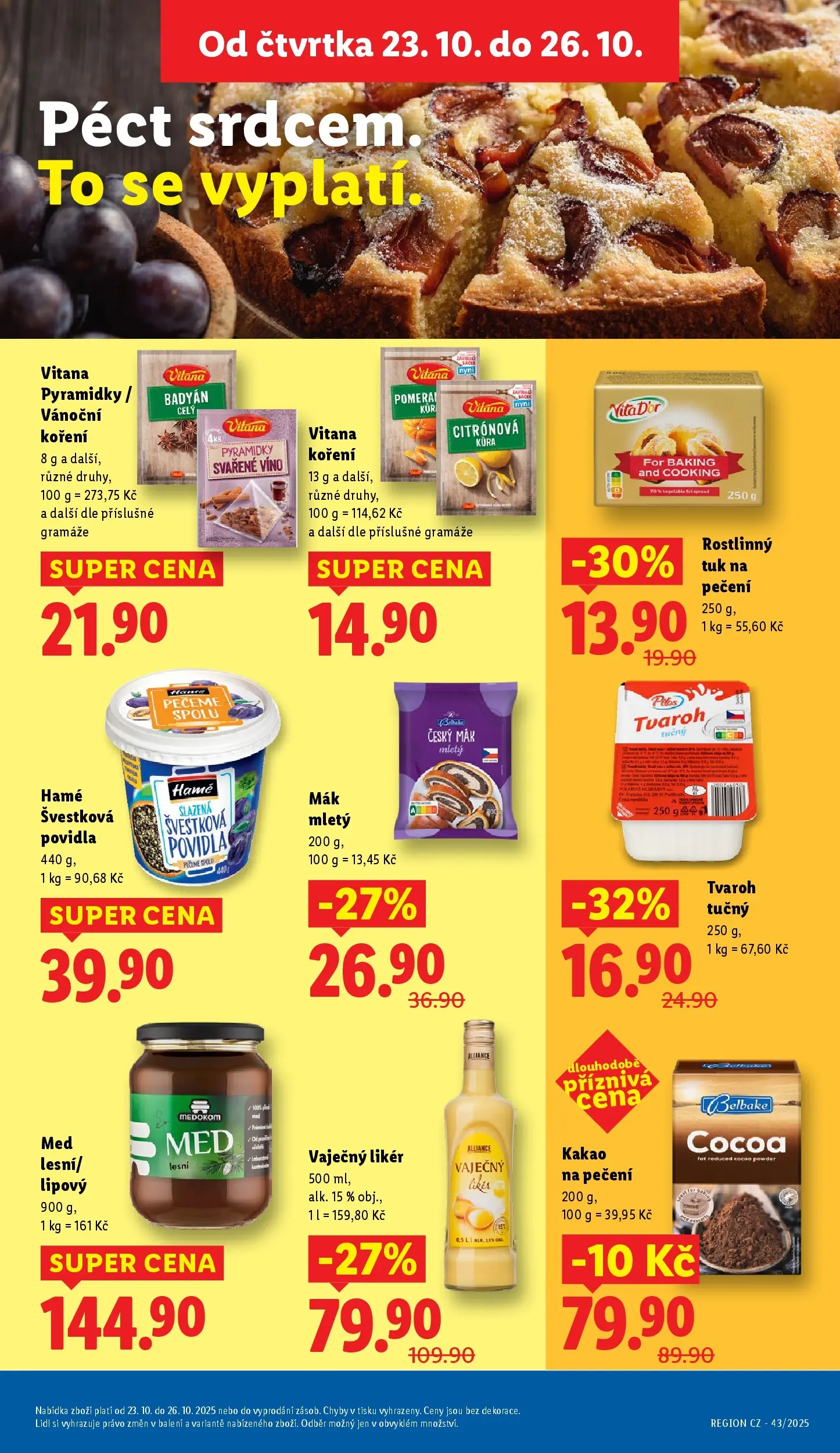 Lidl leták od 22.10.2025 - Nový akční leták | Strana: 23 | Produkty: Víno, Svařené víno, Likér, Koření