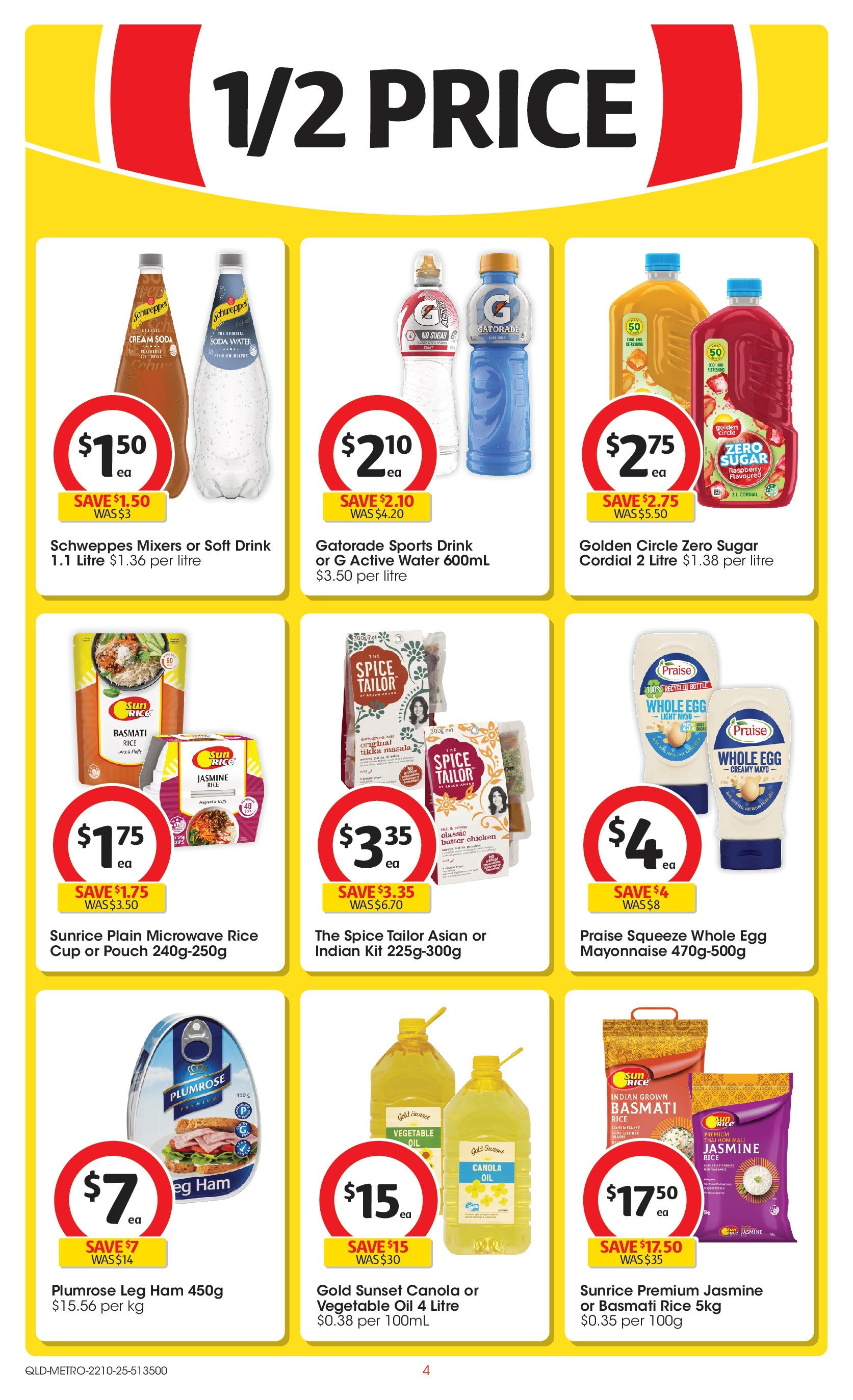 ﻿﻿Coles catalogue valid from 20/10/2025 > Online Australia | Page: 4 | Products: Light, Oil, Chicken, Mayonnaise