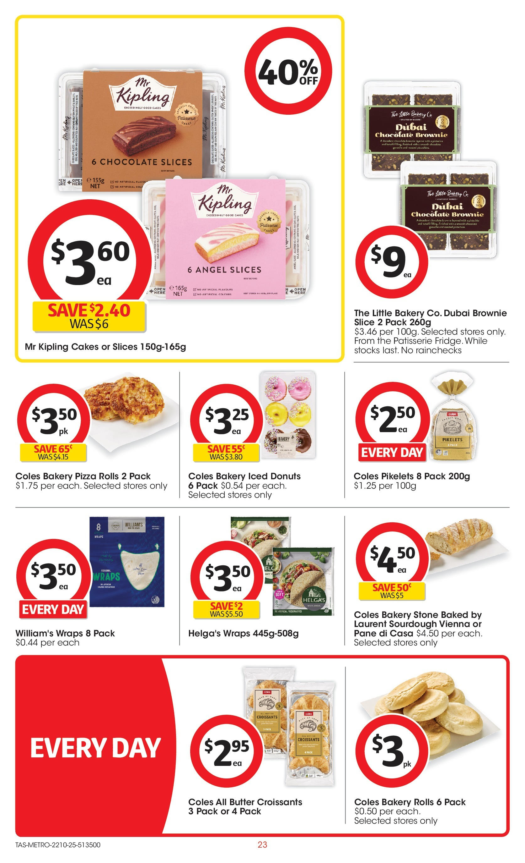 ﻿﻿Coles catalogue valid from 20/10/2025 > Online Australia | Page: 23 | Products: Milk, Chocolate, Pizza, Wheat