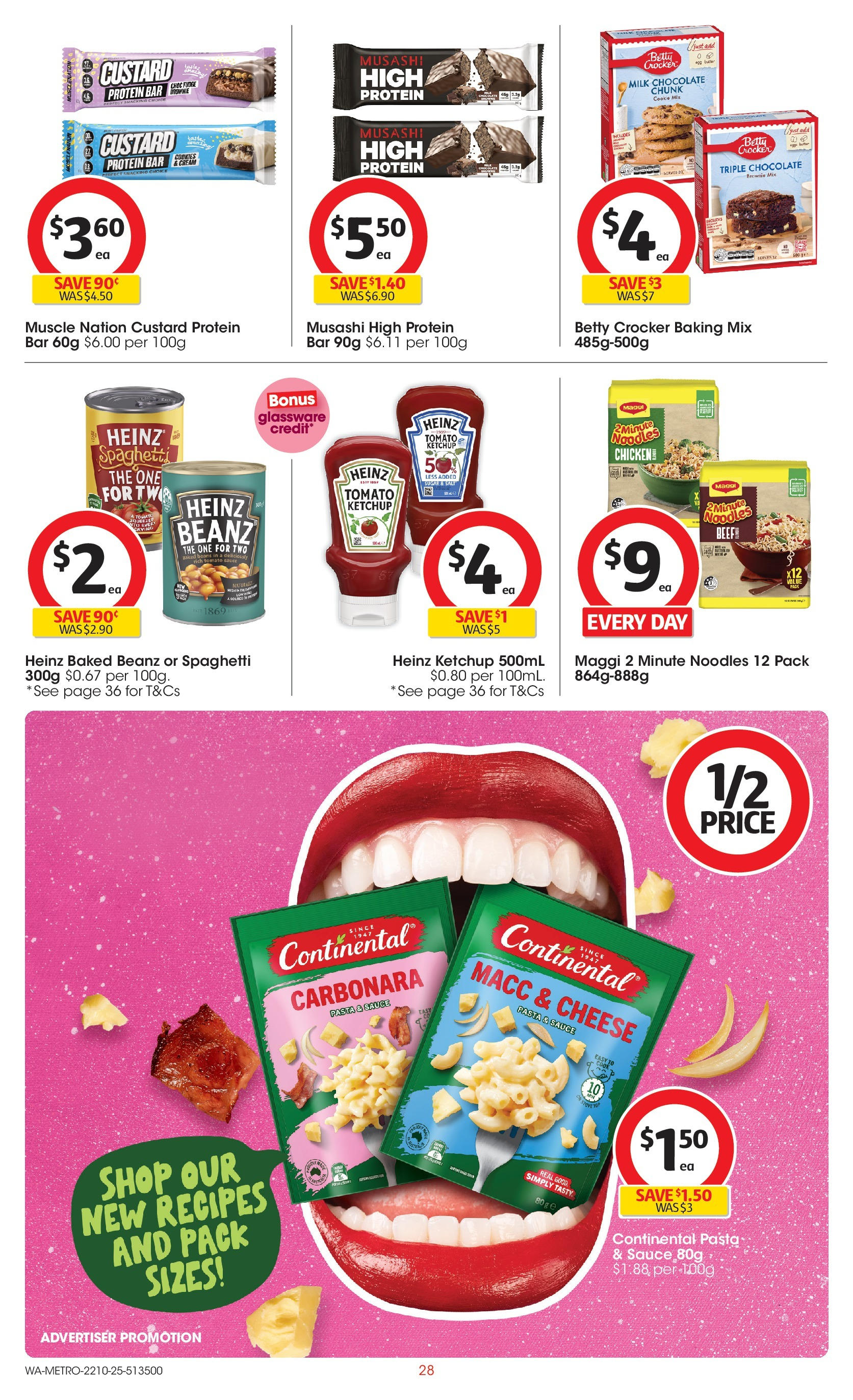 ﻿﻿Coles catalogue valid from 20/10/2025 > Online Australia | Page: 28 | Products: Chocolate, Chicken, Pasta, Sugar