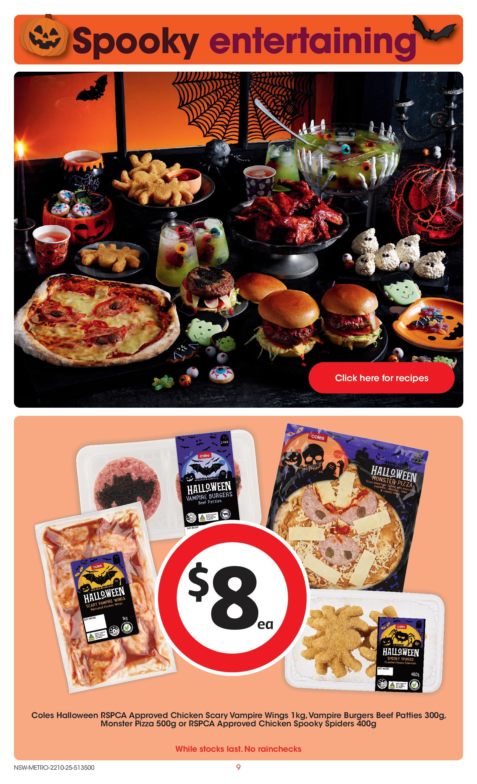 ﻿﻿Coles catalogue valid from 20/10/2025 > Online Australia | Page: 9 | Products: Pizza, Chicken, Beef, Sauce