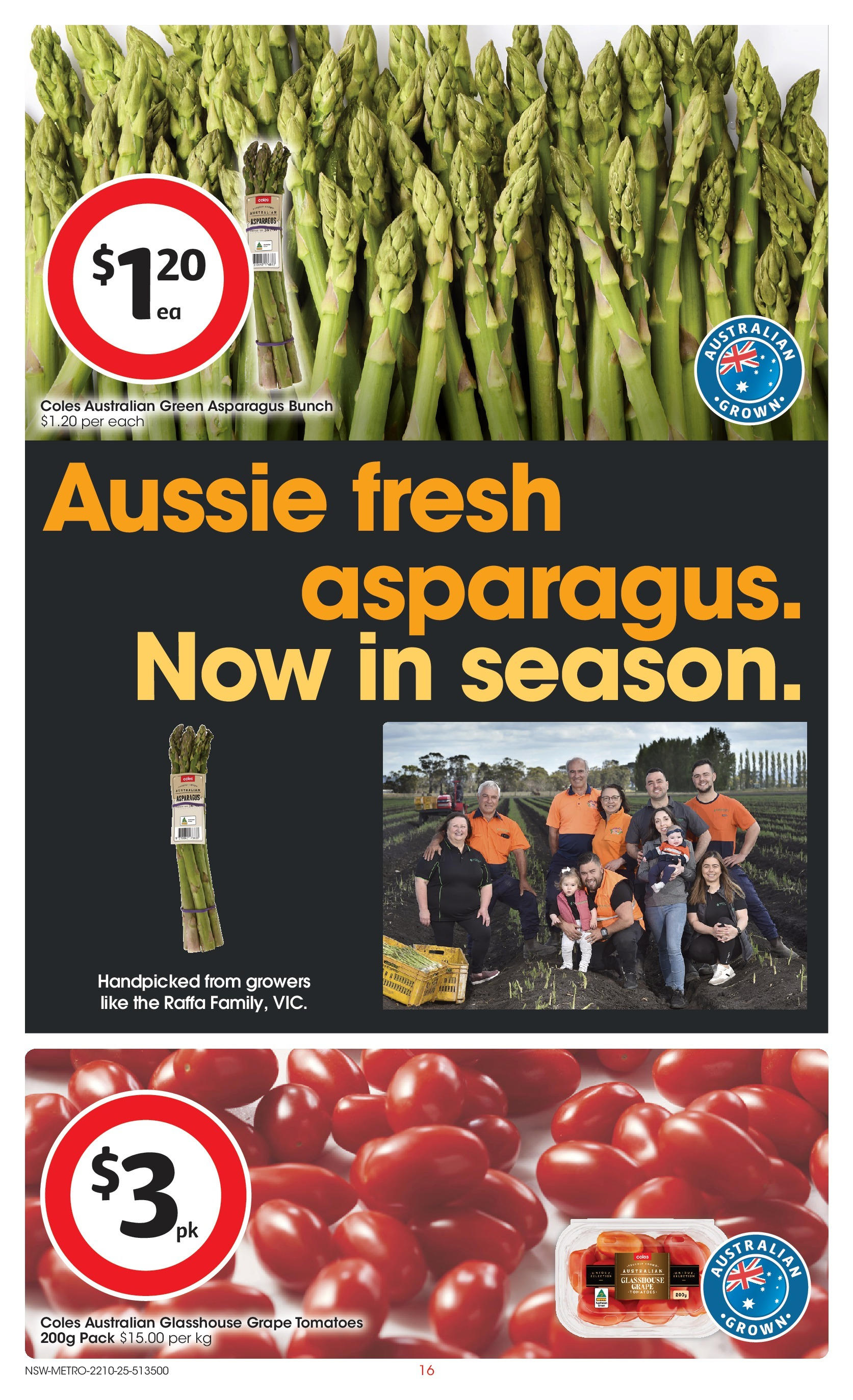 ﻿﻿Coles catalogue valid from 20/10/2025 > Online Australia | Page: 16 | Products: Tomatoes