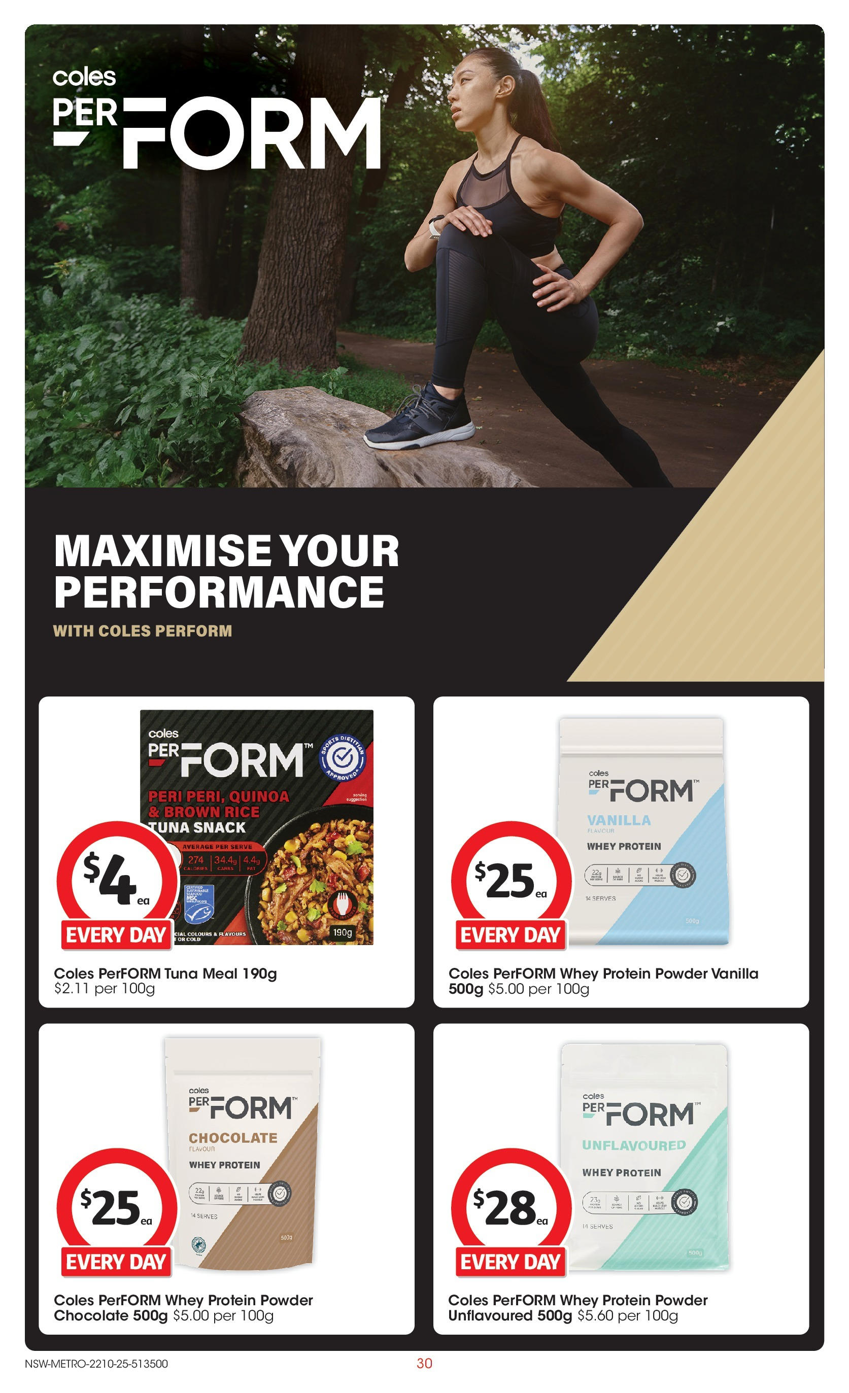 ﻿﻿Coles catalogue valid from 20/10/2025 > Online Australia | Page: 30 | Products: Powder, Chocolate, Rice, Tuna