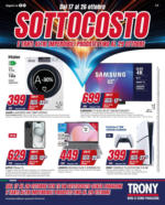 Trony Sotto costo - al 29.10.2025