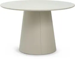 JYSK Кухненска маса KLIPLEV Ø120 цвят травертин/бежово