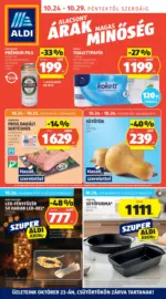Aldi újság érvényessége 2025.10.29.-ig