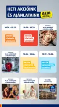 Aldi újság érvényessége 2025.10.29.-ig