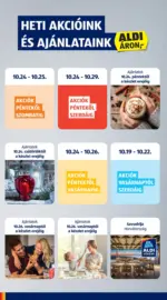 Aldi újság érvényessége 2025.10.29.-ig