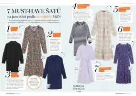 Sedm šatů na Jaro 2022