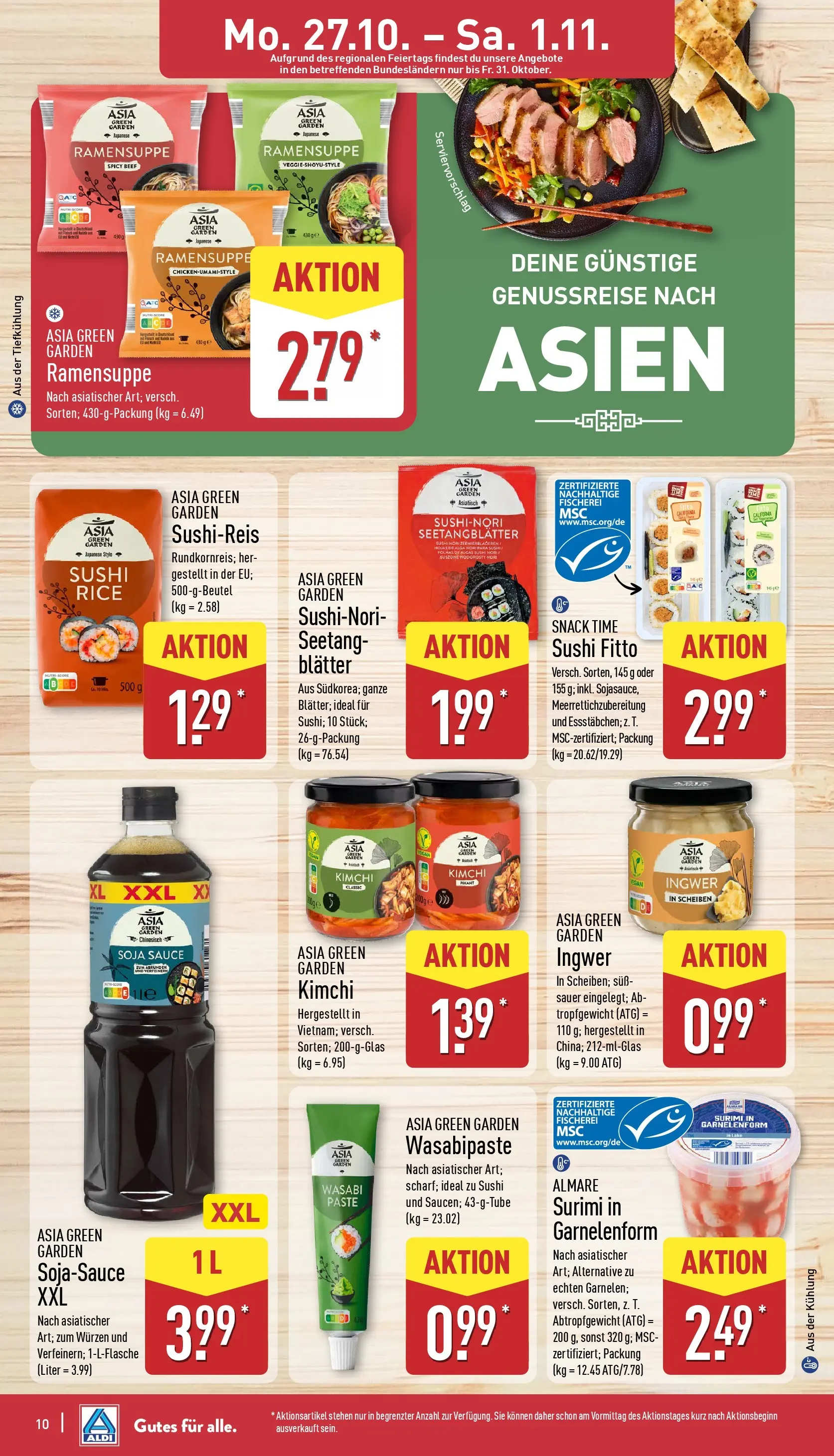 Aldi - ALDI Nord: Wochenangebote (ab 26.10.2025) » Angebote Online | Seite: 10