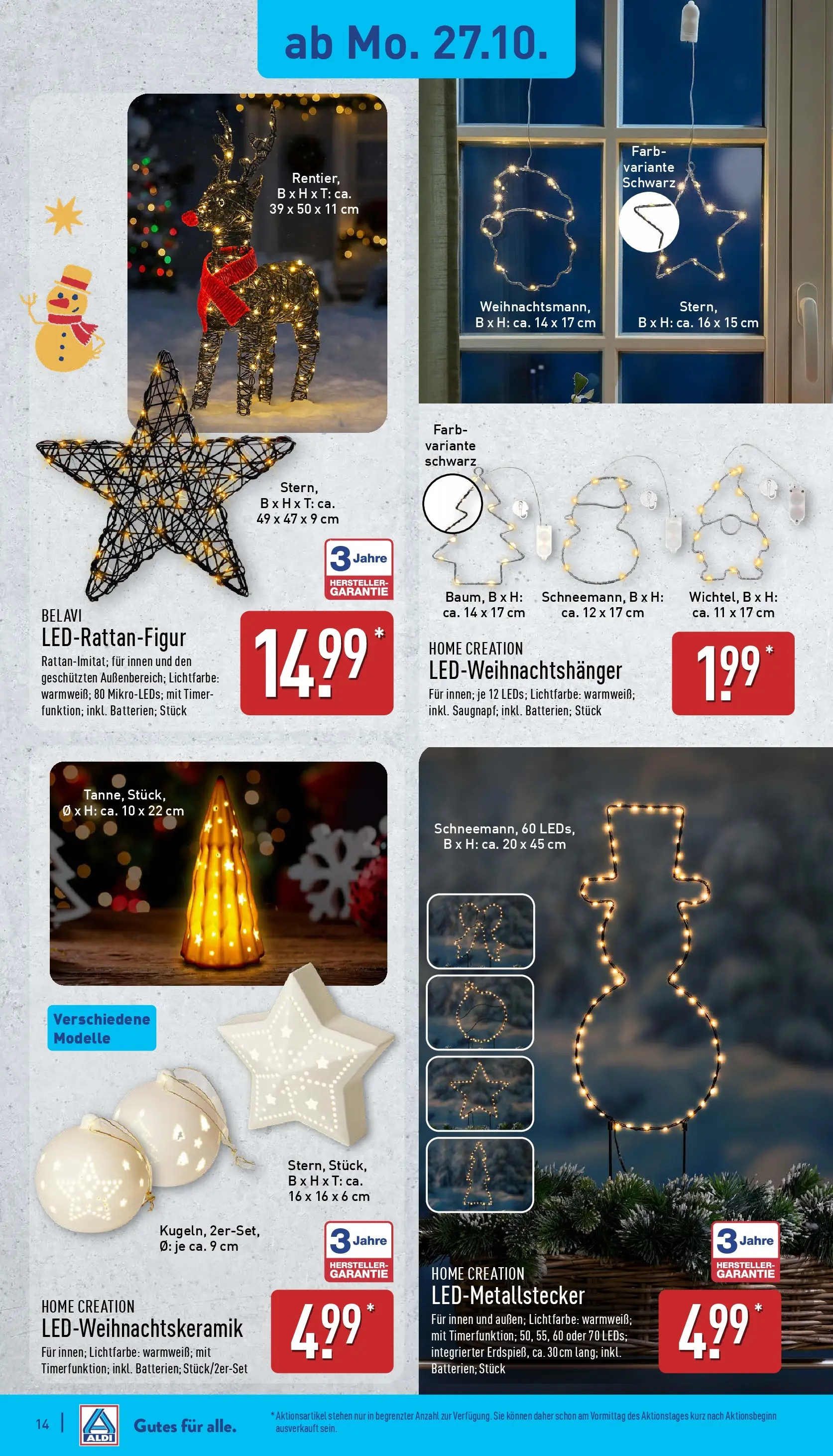 Aldi - ALDI Nord: Wochenangebote (ab 26.10.2025) » Angebote Online | Seite: 14 | Produkte: Belavi, Home creation