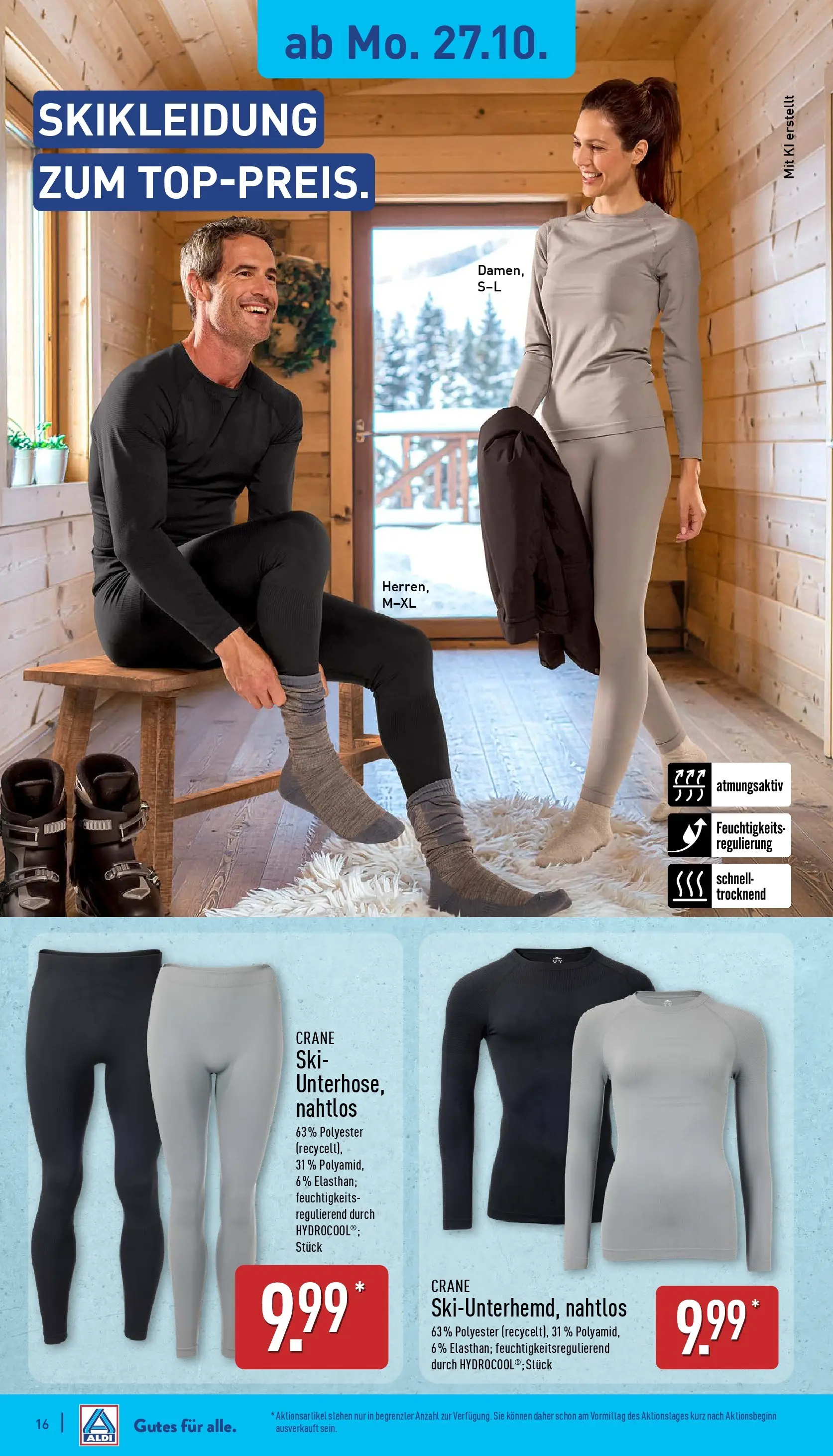 Aldi - ALDI Nord: Wochenangebote (ab 26.10.2025) » Angebote Online | Seite: 16 | Produkte: Ski