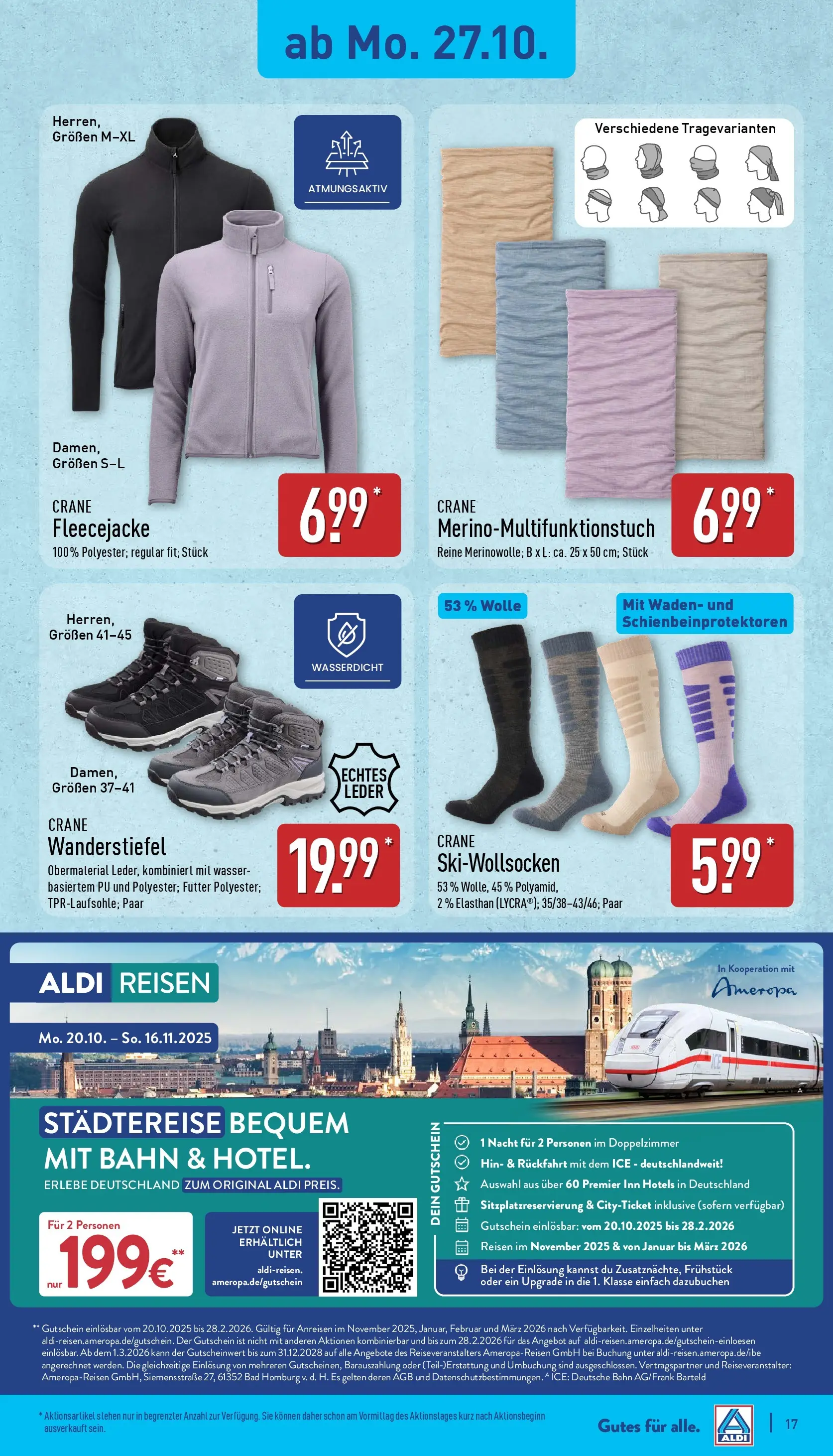 Aldi - ALDI Nord: Wochenangebote (ab 26.10.2025) » Angebote Online | Seite: 17 | Produkte: Bad, Wasser