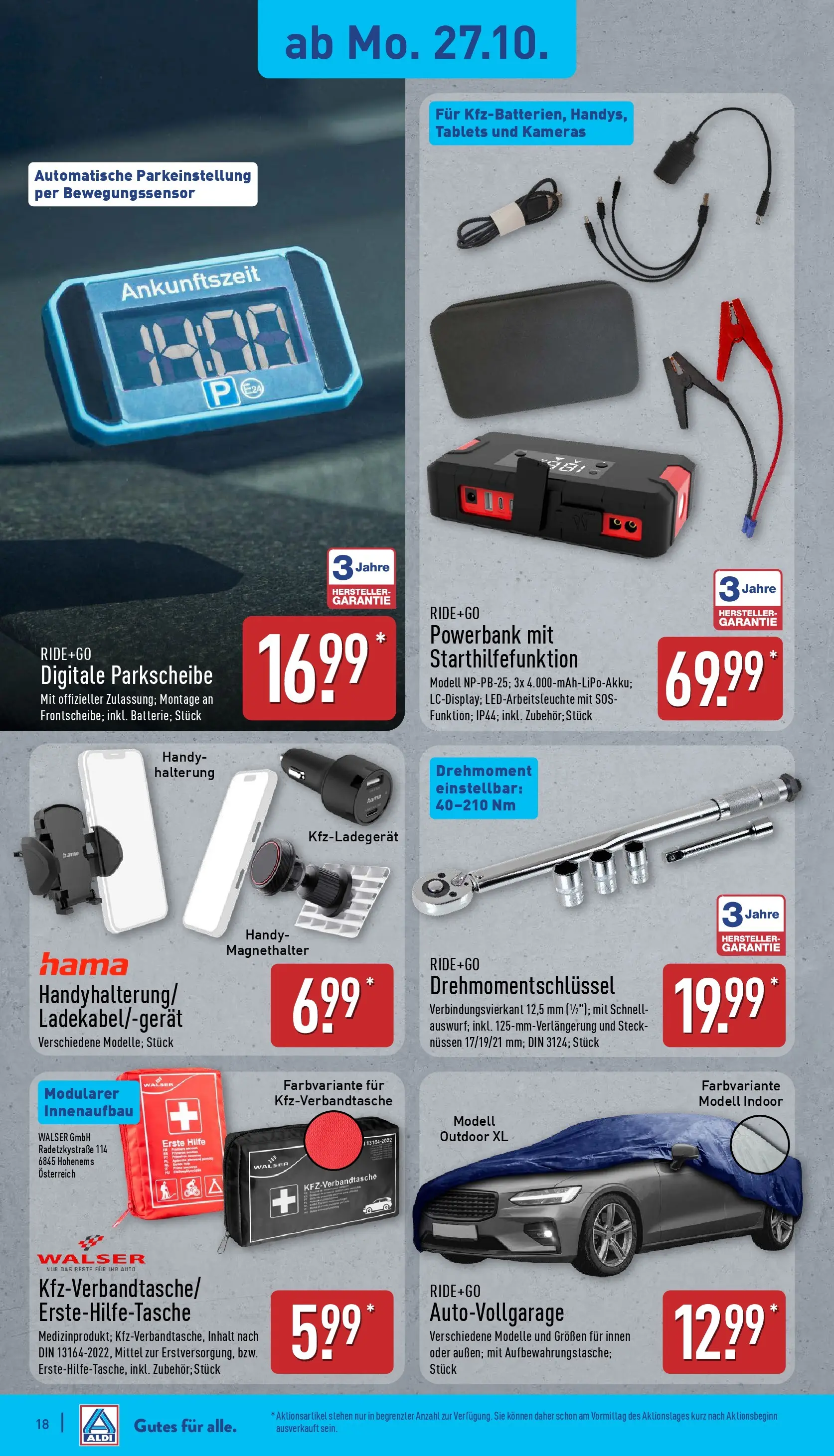 Aldi - ALDI Nord: Wochenangebote (ab 26.10.2025) » Angebote Online | Seite: 18 | Produkte: Powerbank