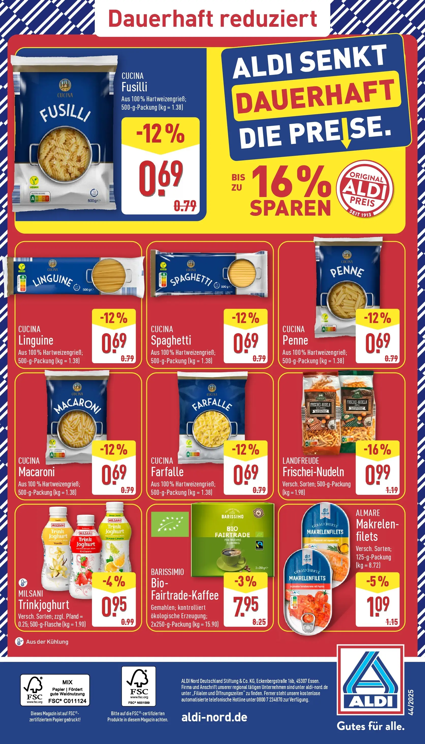 Aldi - ALDI Nord: Wochenangebote (ab 26.10.2025) » Angebote Online | Seite: 36 | Produkte: Joghurt, Trinkjoghurt